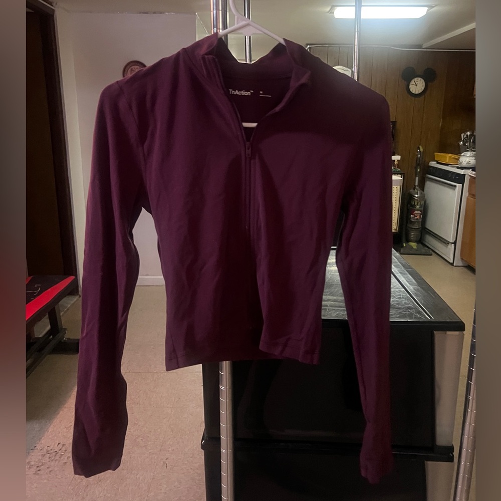 Aritzia Tnabutter Limit Zip Longsleeve - Picture 2 of 3